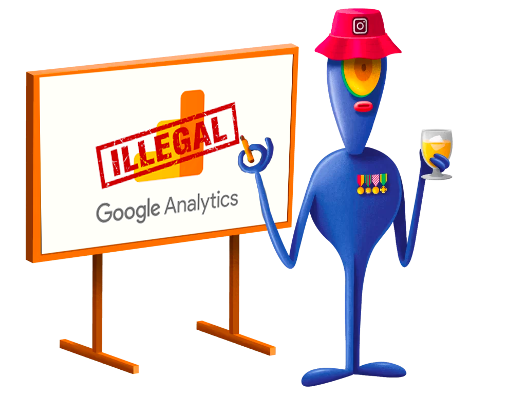 GA4 illegal