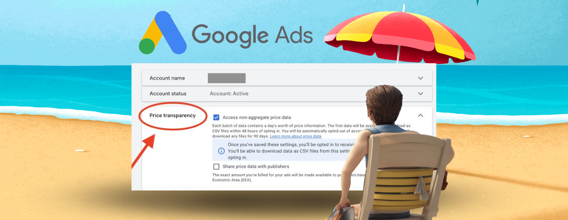 Google Ads : Fonctionnalité Transparence des Prix