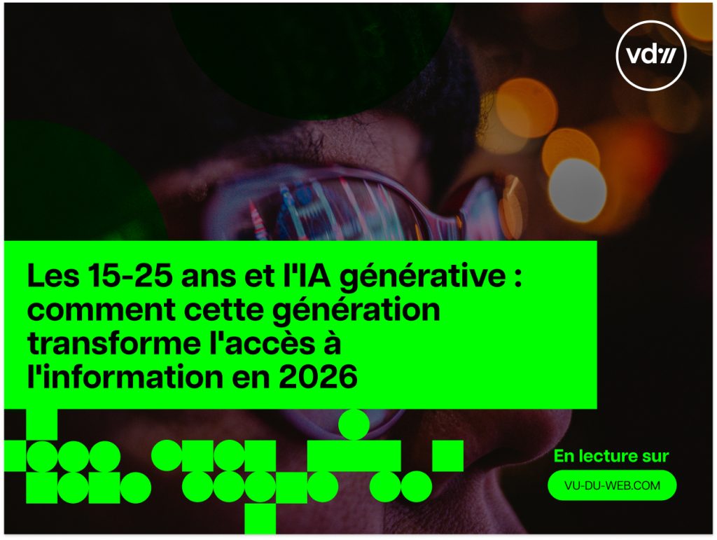 Les 15-25 ans et l&rsquo;IA générative : comment cette génération transforme l&rsquo;accès à l&rsquo;information en 2026
