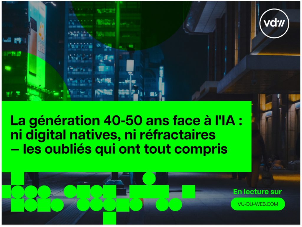 La génération 40‑50 ans face à l&rsquo;IA : ni digital natives, ni réfractaires — les oubliés qui ont tout compris